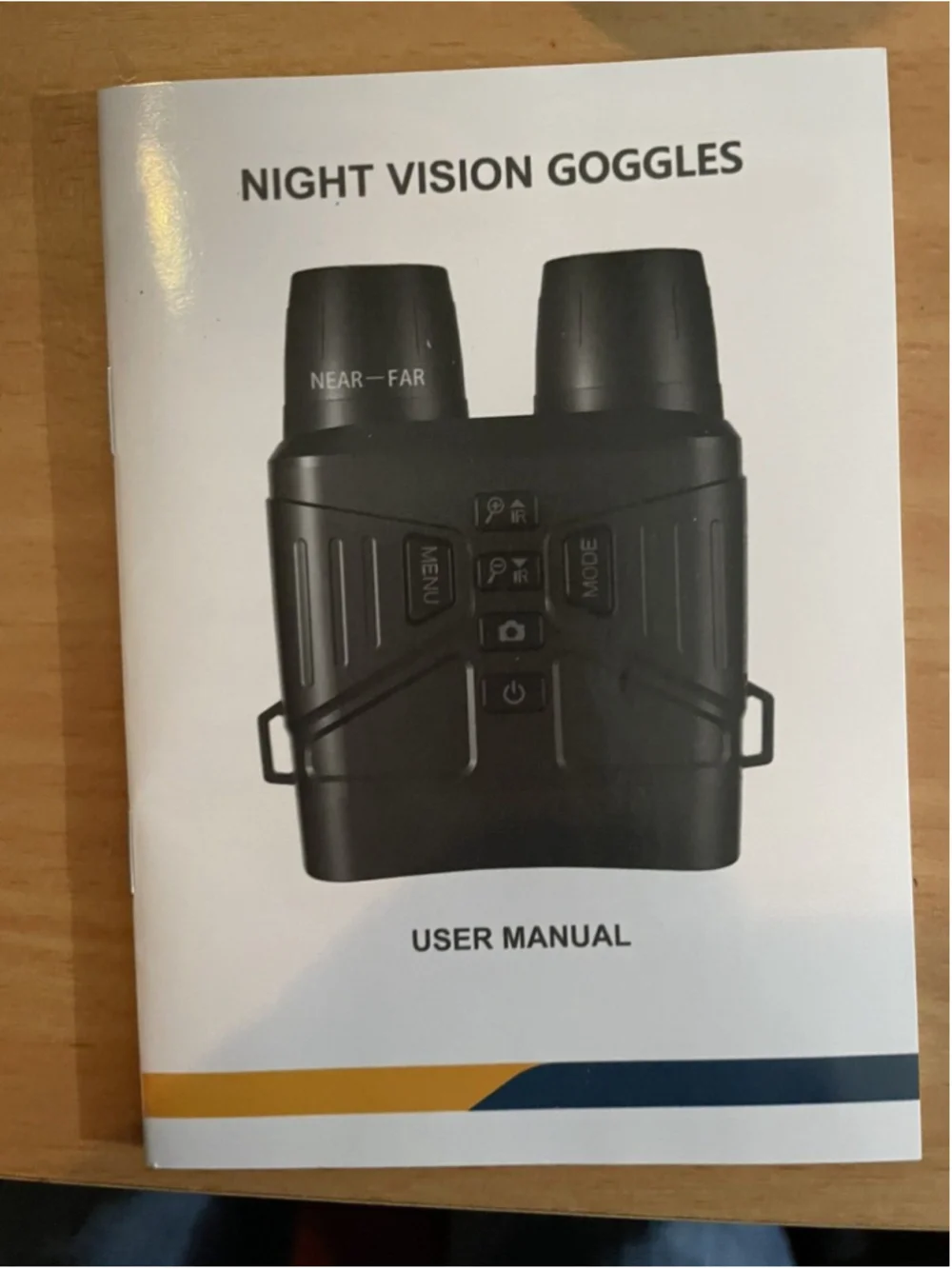 36 MP Night Vision Goggles 4k UHD w/32 GB TF Card Black